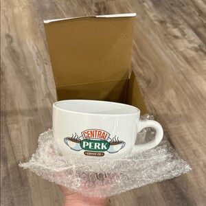 New Friends Central Perk Coffee Co. White Logo Mug
